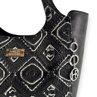 Carol Tote-Apparel & Accessories > Handbags, Wallets & Cases > Handbags > Shoulder Bags-Western-Cowhide-Bags-Handmade-Products-Gifts-Dancing Cactus Designs