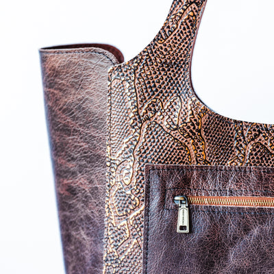 Carol Tote-Apparel & Accessories > Handbags, Wallets & Cases > Handbags > Shoulder Bags-Western-Cowhide-Bags-Handmade-Products-Gifts-Dancing Cactus Designs