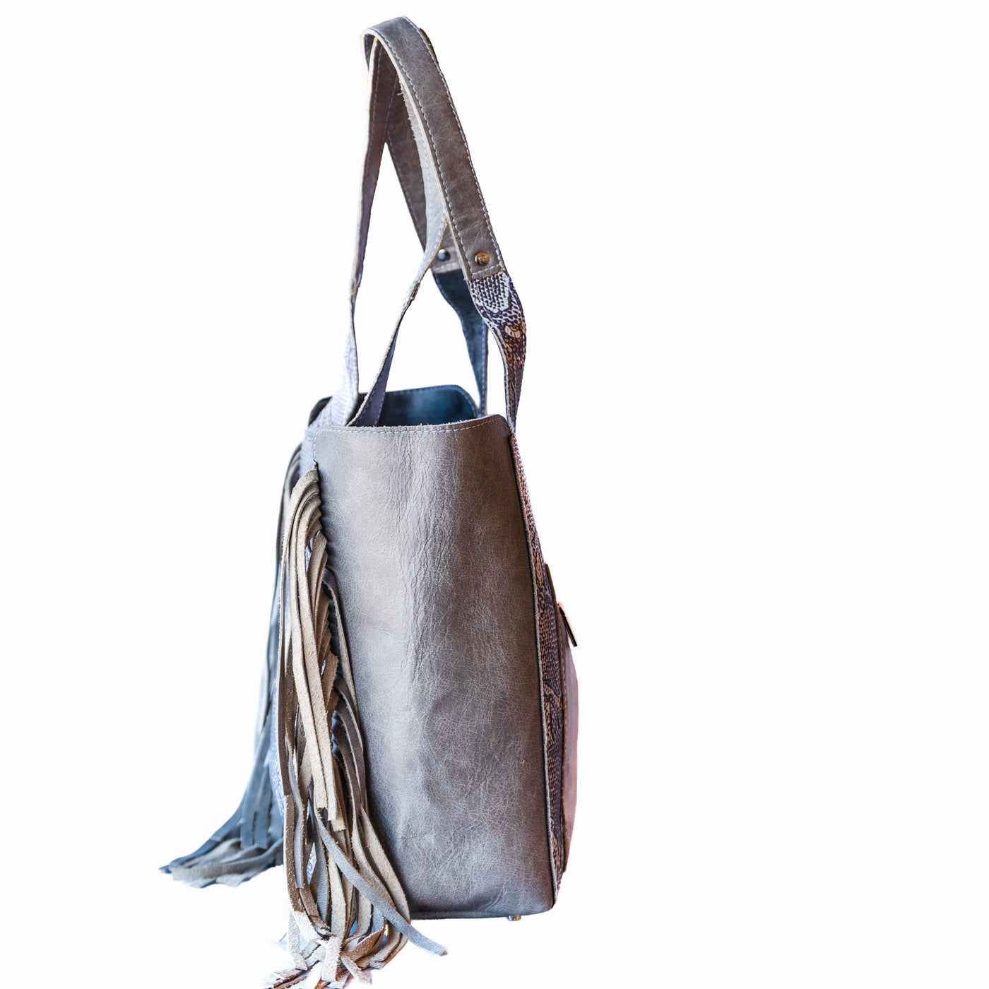 Carol Tote-Apparel & Accessories > Handbags, Wallets & Cases > Handbags > Shoulder Bags-Western-Cowhide-Bags-Handmade-Products-Gifts-Dancing Cactus Designs