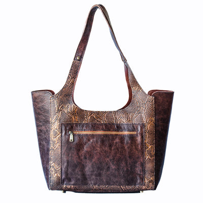 Carol Tote-Apparel & Accessories > Handbags, Wallets & Cases > Handbags > Shoulder Bags-Western-Cowhide-Bags-Handmade-Products-Gifts-Dancing Cactus Designs