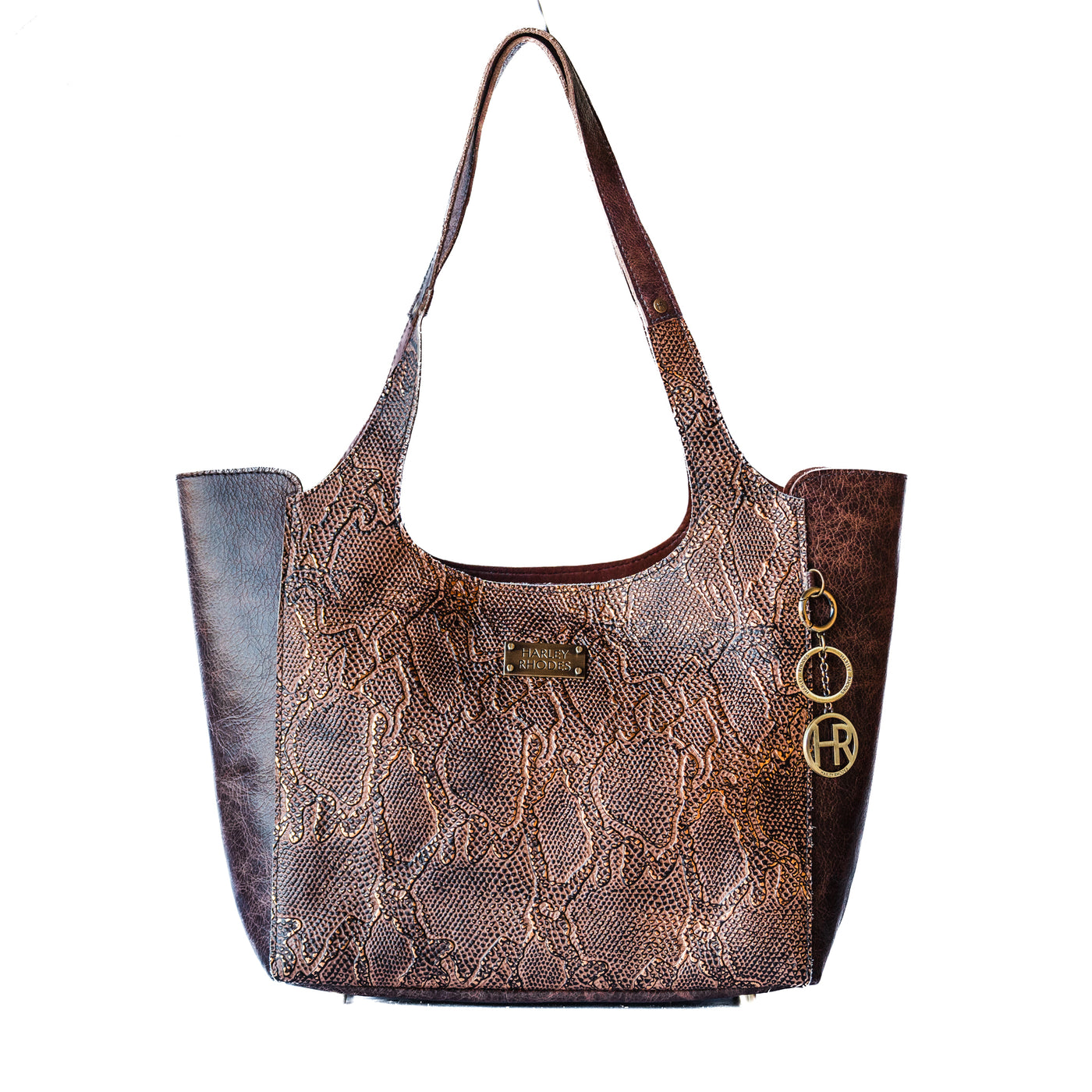 Carol Tote-Apparel & Accessories > Handbags, Wallets & Cases > Handbags > Shoulder Bags-Western-Cowhide-Bags-Handmade-Products-Gifts-Dancing Cactus Designs