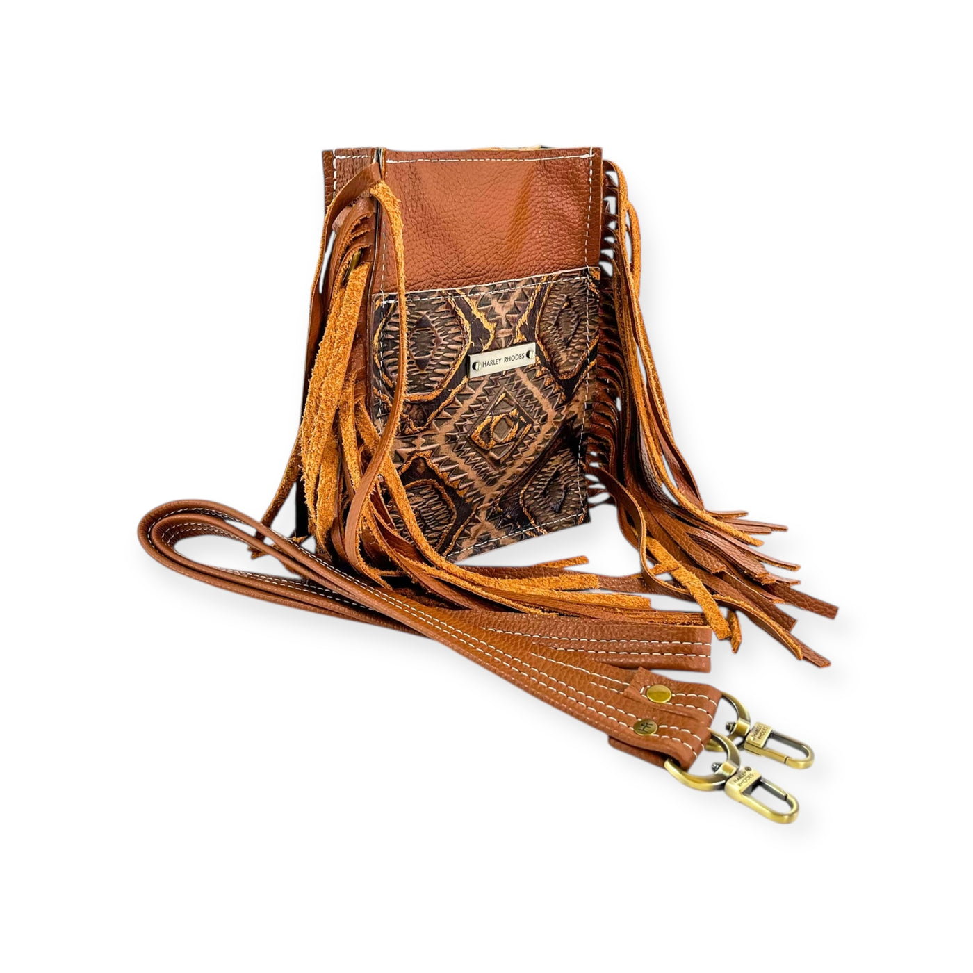 Carrie Crossbody-Apparel & Accessories > Handbags, Wallets & Cases > Handbags > Cross Body Bags-Western-Cowhide-Bags-Handmade-Products-Gifts-Dancing Cactus Designs