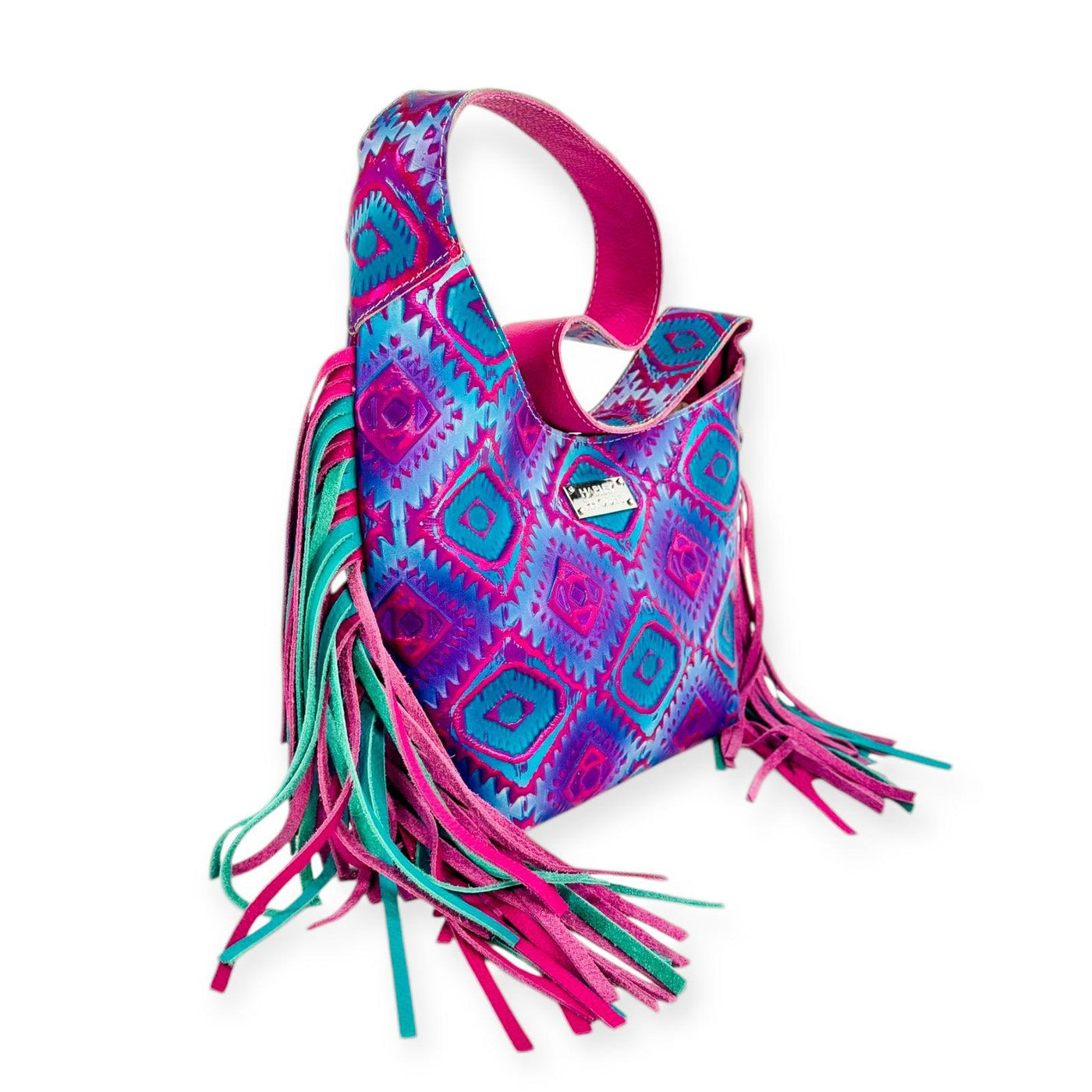 Cher Shoulder Bag-Apparel & Accessories > Handbags, Wallets & Cases > Handbags > Shoulder Bags-Western-Cowhide-Bags-Handmade-Products-Gifts-Dancing Cactus Designs