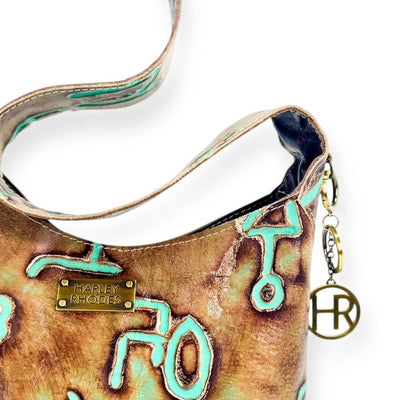 Cher Shoulder Bag-Apparel & Accessories > Handbags, Wallets & Cases > Handbags > Shoulder Bags-Western-Cowhide-Bags-Handmade-Products-Gifts-Dancing Cactus Designs