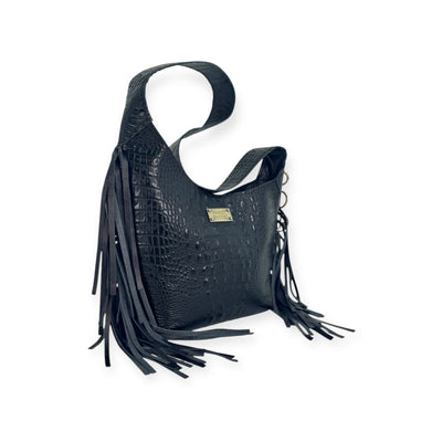 Cher Shoulder Bag-Apparel & Accessories > Handbags, Wallets & Cases > Handbags > Shoulder Bags-Western-Cowhide-Bags-Handmade-Products-Gifts-Dancing Cactus Designs