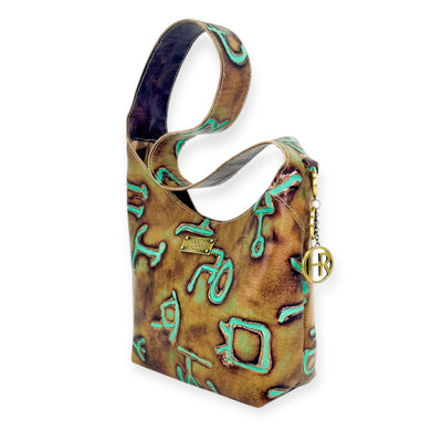 Cher Shoulder Bag-Apparel & Accessories > Handbags, Wallets & Cases > Handbags > Shoulder Bags-Western-Cowhide-Bags-Handmade-Products-Gifts-Dancing Cactus Designs