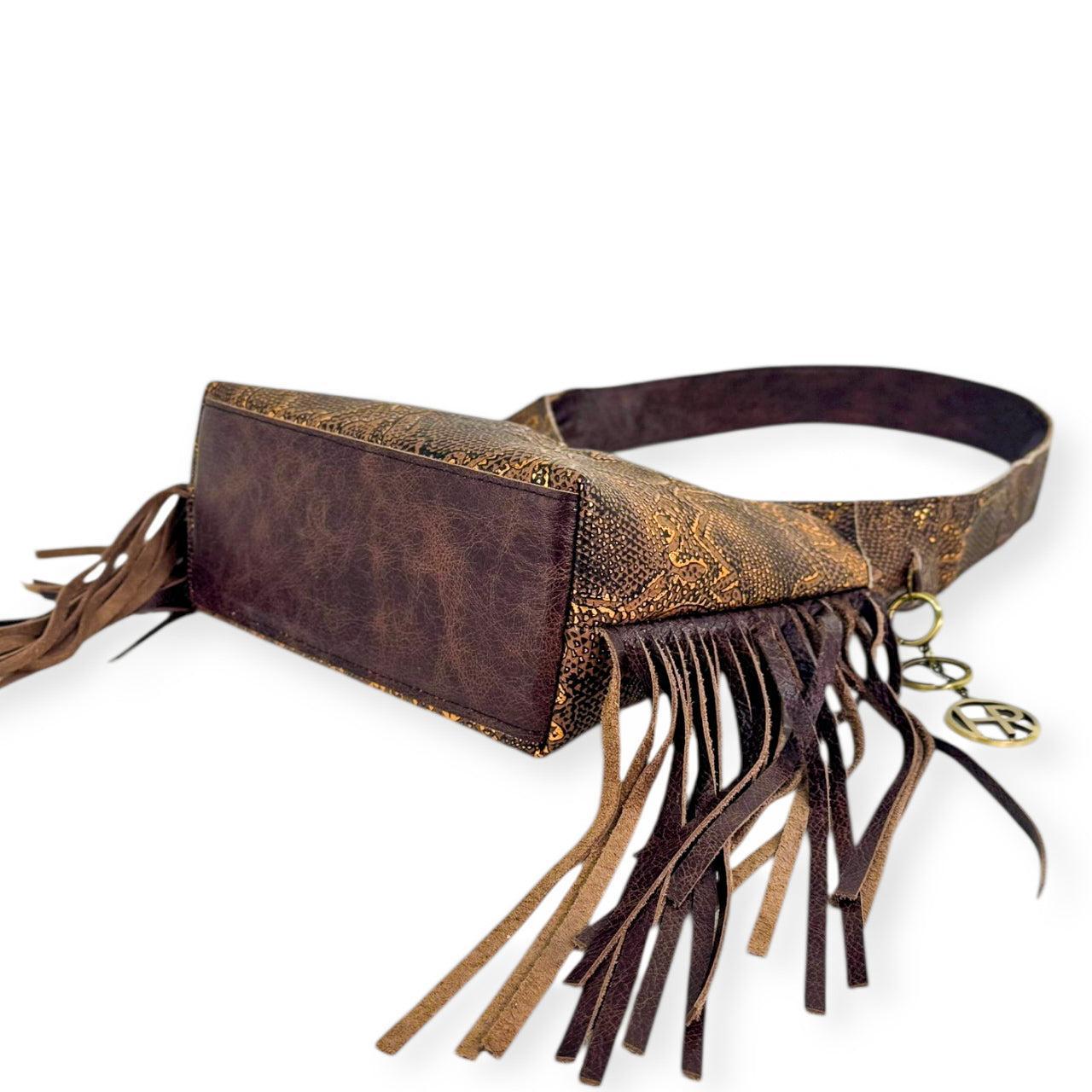 Cher Shoulder Bag-Apparel & Accessories > Handbags, Wallets & Cases > Handbags > Shoulder Bags-Western-Cowhide-Bags-Handmade-Products-Gifts-Dancing Cactus Designs