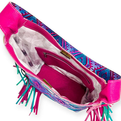 Cher Shoulder Bag-Apparel & Accessories > Handbags, Wallets & Cases > Handbags > Shoulder Bags-Western-Cowhide-Bags-Handmade-Products-Gifts-Dancing Cactus Designs