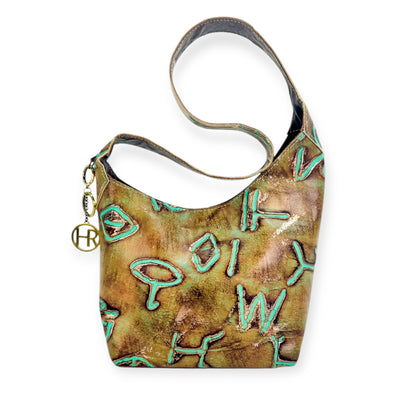 Cher Shoulder Bag-Apparel & Accessories > Handbags, Wallets & Cases > Handbags > Shoulder Bags-Western-Cowhide-Bags-Handmade-Products-Gifts-Dancing Cactus Designs