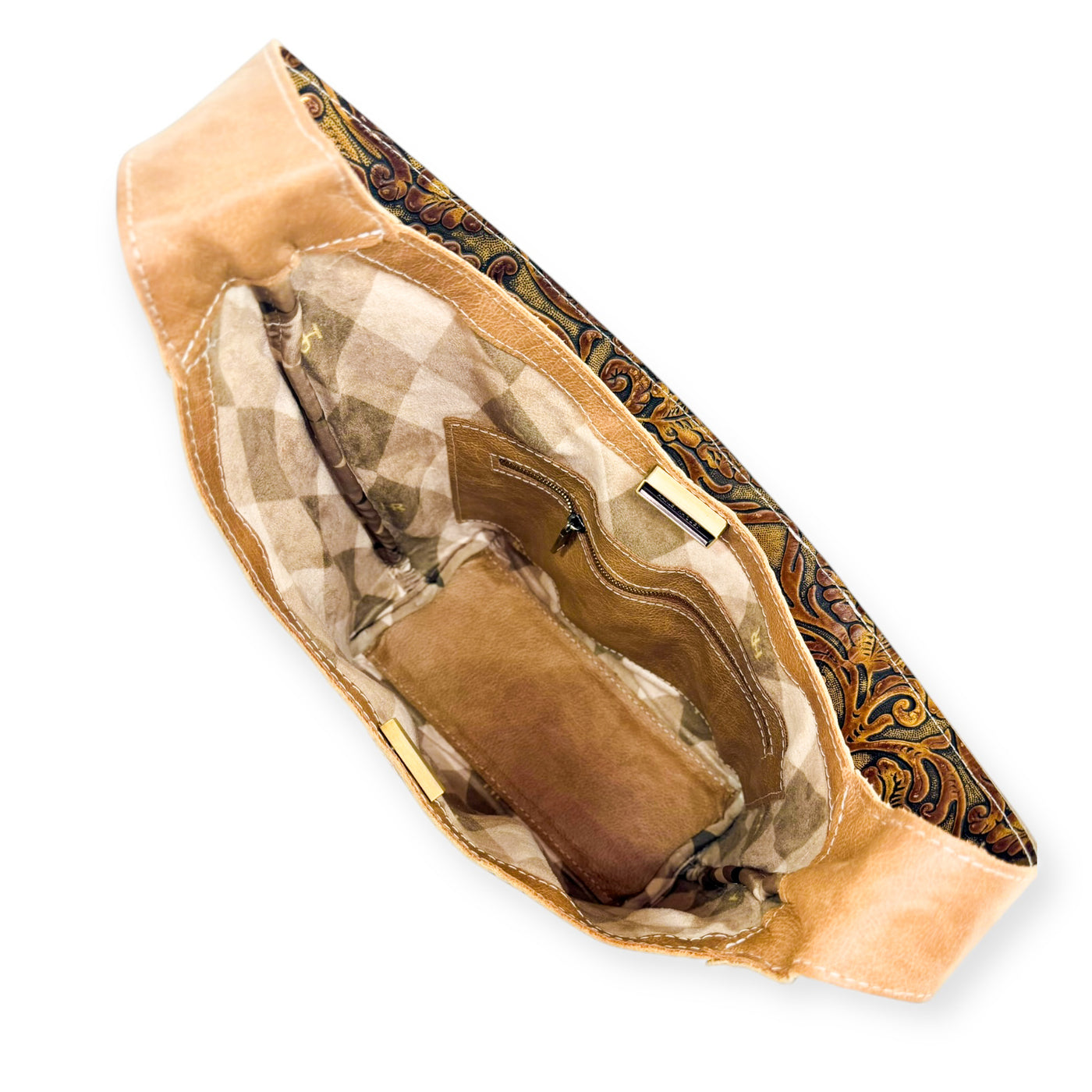 Cher Shoulder Bag-Apparel & Accessories > Handbags, Wallets & Cases > Handbags > Shoulder Bags-Western-Cowhide-Bags-Handmade-Products-Gifts-Dancing Cactus Designs