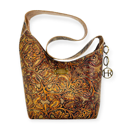 Cher Shoulder Bag-Apparel & Accessories > Handbags, Wallets & Cases > Handbags > Shoulder Bags-Western-Cowhide-Bags-Handmade-Products-Gifts-Dancing Cactus Designs
