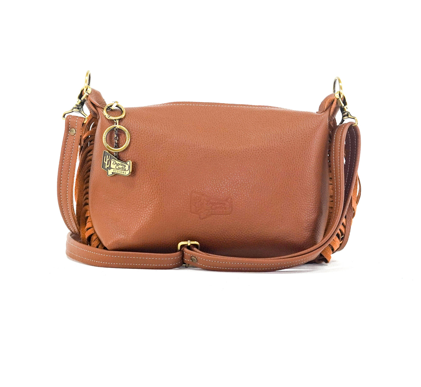 Cosmic Cowgirl - Brindle w/ Bay Leather-Cosmic Cowgirl-Western-Cowhide-Bags-Handmade-Products-Gifts-Dancing Cactus Designs