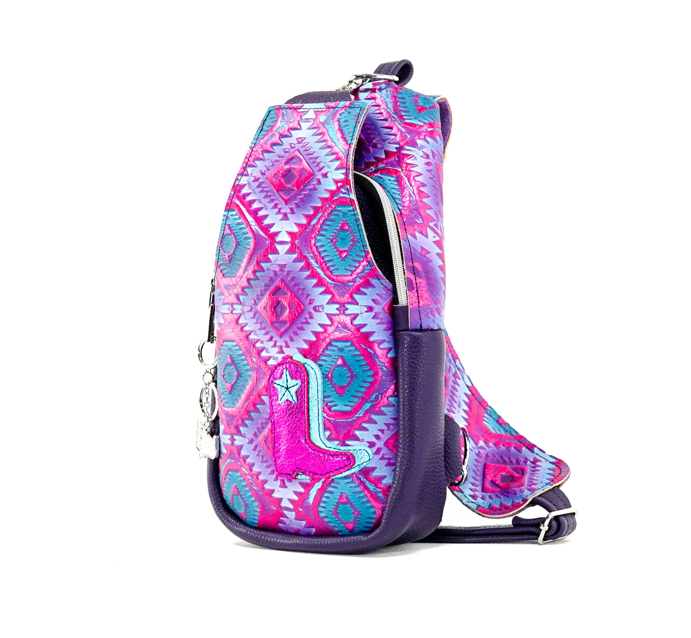Sling Bag - All Embossed w/ Rio Aztec