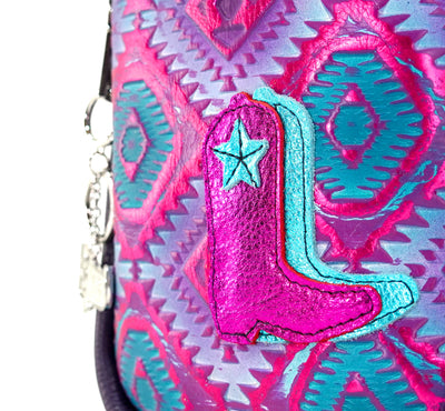 Sling Bag - All Embossed w/ Rio Aztec