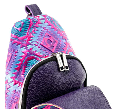 Sling Bag - All Embossed w/ Rio Aztec