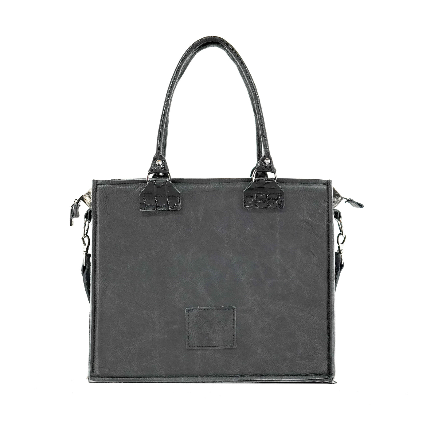 Clerk - Black & White w/ Onyx Croc