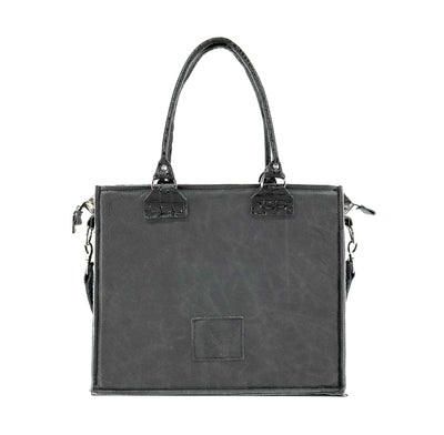 Clerk - Black & White w/ Onyx Croc