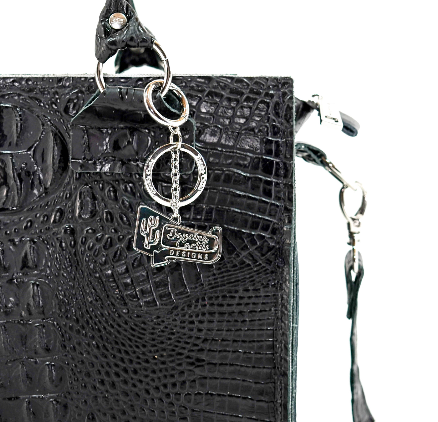 Minnie Pearl - All Embossed w/ Onyx Croc