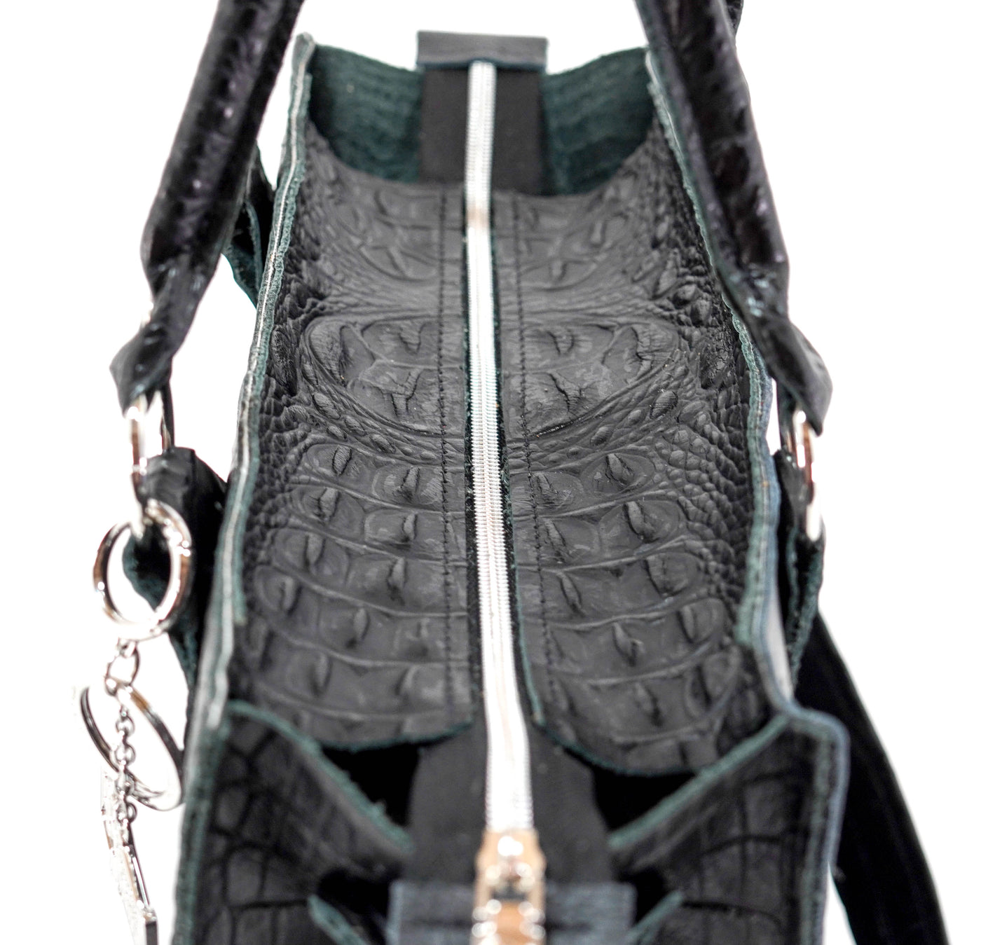Minnie Pearl - All Embossed w/ Onyx Croc
