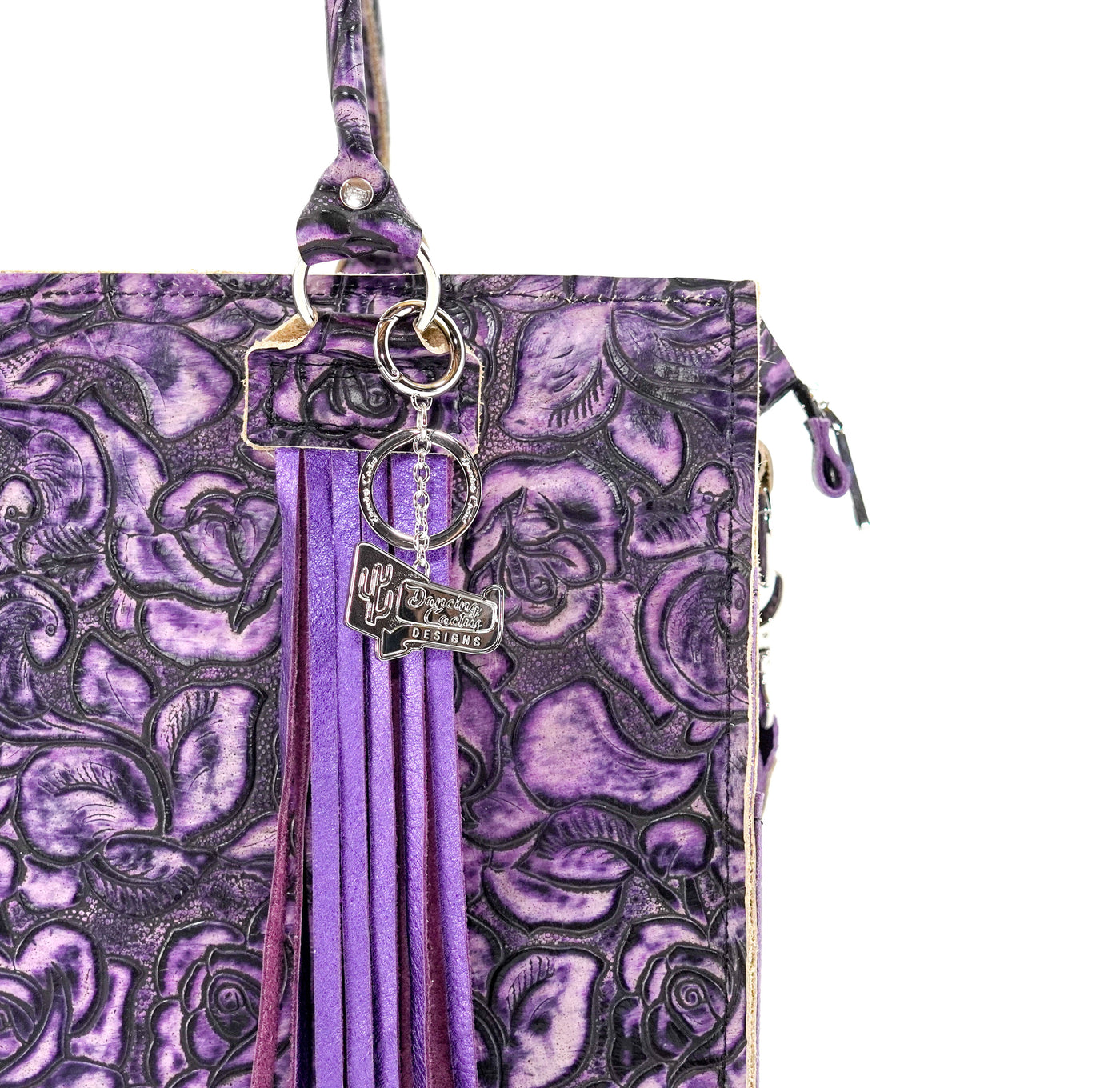 Clerk - All Embossed w/ Purple Roses