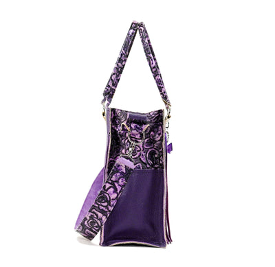 Clerk - All Embossed w/ Purple Roses