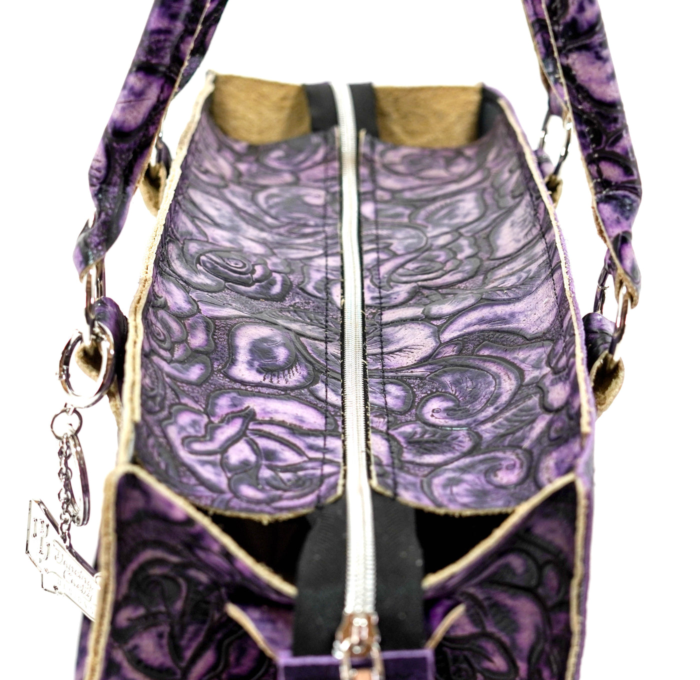 Clerk - All Embossed w/ Purple Roses
