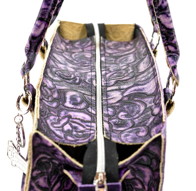 Clerk - All Embossed w/ Purple Roses
