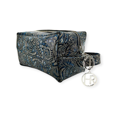 Dopp Kit-Luggage & Bags > Cosmetic & Toiletry Bags > Toiletry Bags-Western-Cowhide-Bags-Handmade-Products-Gifts-Dancing Cactus Designs