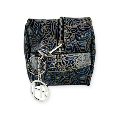 Dopp Kit-Luggage & Bags > Cosmetic & Toiletry Bags > Toiletry Bags-Western-Cowhide-Bags-Handmade-Products-Gifts-Dancing Cactus Designs