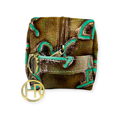 Dopp Kit-Luggage & Bags > Cosmetic & Toiletry Bags > Toiletry Bags-Western-Cowhide-Bags-Handmade-Products-Gifts-Dancing Cactus Designs