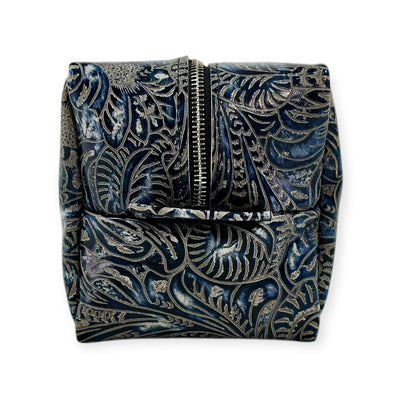 Dopp Kit-Luggage & Bags > Cosmetic & Toiletry Bags > Toiletry Bags-Western-Cowhide-Bags-Handmade-Products-Gifts-Dancing Cactus Designs