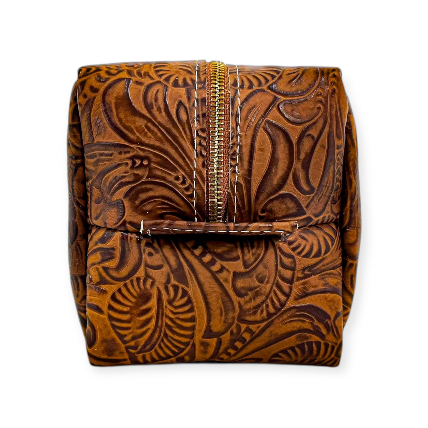 Dopp Kit-Luggage & Bags > Cosmetic & Toiletry Bags > Toiletry Bags-Western-Cowhide-Bags-Handmade-Products-Gifts-Dancing Cactus Designs