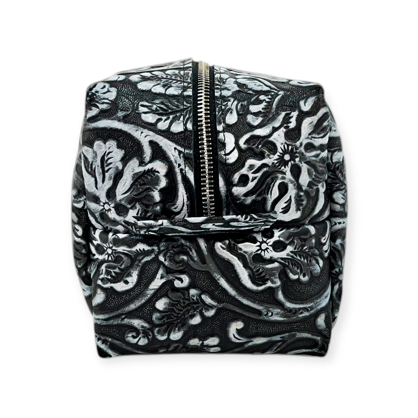 Dopp Kit-Luggage & Bags > Cosmetic & Toiletry Bags > Toiletry Bags-Western-Cowhide-Bags-Handmade-Products-Gifts-Dancing Cactus Designs