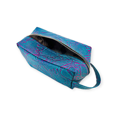 Dopp Kit-Luggage & Bags > Cosmetic & Toiletry Bags > Toiletry Bags-Western-Cowhide-Bags-Handmade-Products-Gifts-Dancing Cactus Designs