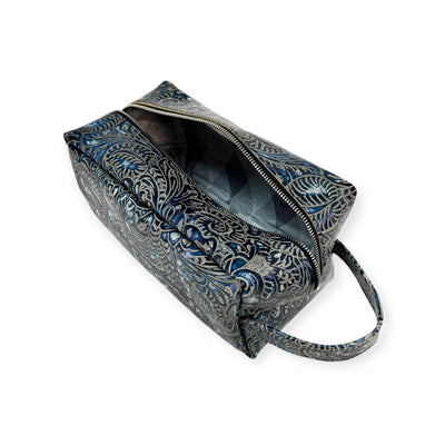 Dopp Kit-Luggage & Bags > Cosmetic & Toiletry Bags > Toiletry Bags-Western-Cowhide-Bags-Handmade-Products-Gifts-Dancing Cactus Designs