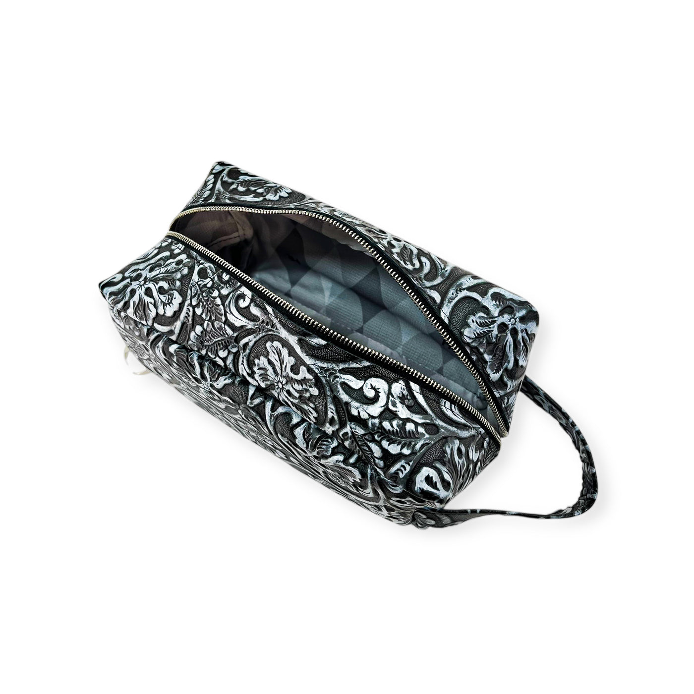Dopp Kit-Luggage & Bags > Cosmetic & Toiletry Bags > Toiletry Bags-Western-Cowhide-Bags-Handmade-Products-Gifts-Dancing Cactus Designs
