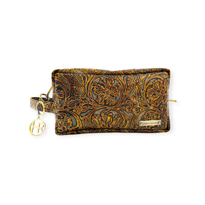 Dopp Kit-Luggage & Bags > Cosmetic & Toiletry Bags > Toiletry Bags-Western-Cowhide-Bags-Handmade-Products-Gifts-Dancing Cactus Designs