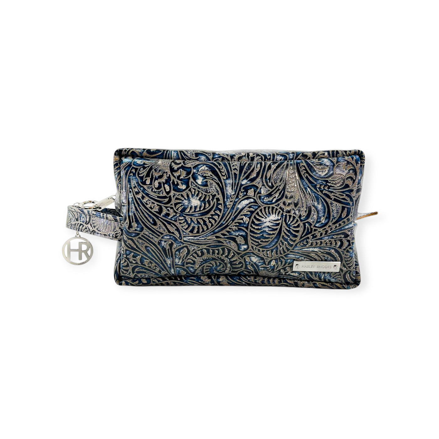 Dopp Kit-Luggage & Bags > Cosmetic & Toiletry Bags > Toiletry Bags-Western-Cowhide-Bags-Handmade-Products-Gifts-Dancing Cactus Designs