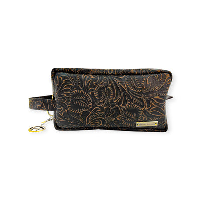 Dopp Kit-Luggage & Bags > Cosmetic & Toiletry Bags > Toiletry Bags-Western-Cowhide-Bags-Handmade-Products-Gifts-Dancing Cactus Designs