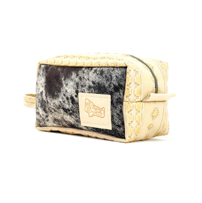 Dutton - Black & White w/ Golden Hills Navajo-Dutton-Western-Cowhide-Bags-Handmade-Products-Gifts-Dancing Cactus Designs