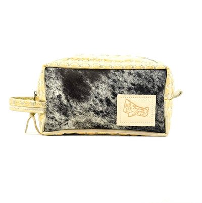 Dutton - Black & White w/ Golden Hills Navajo-Dutton-Western-Cowhide-Bags-Handmade-Products-Gifts-Dancing Cactus Designs