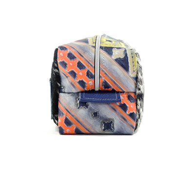 Dutton - Black & White w/ Teton Sundown Navajo-Dutton-Western-Cowhide-Bags-Handmade-Products-Gifts-Dancing Cactus Designs