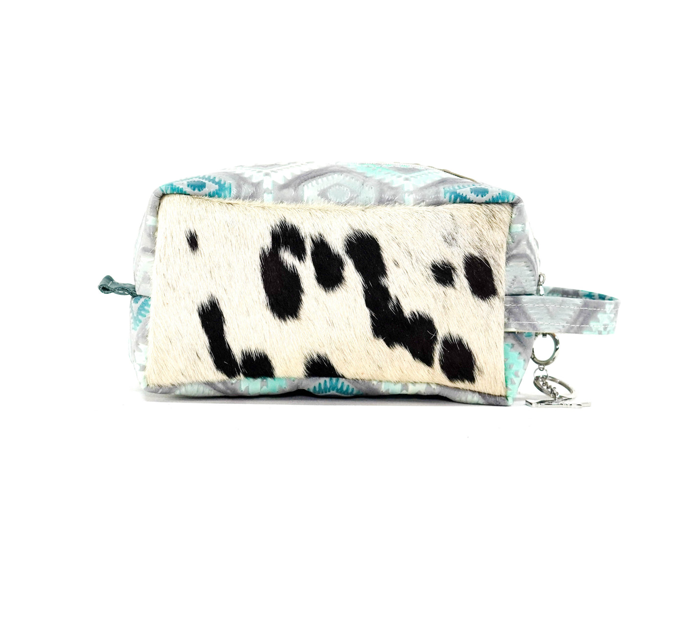 Dutton - Chocolate & White w/ Royston Aztec-Dutton-Western-Cowhide-Bags-Handmade-Products-Gifts-Dancing Cactus Designs