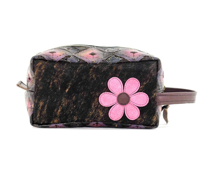 Dutton - Dark Brindle w/ Dream Girl Navajo-Dutton-Western-Cowhide-Bags-Handmade-Products-Gifts-Dancing Cactus Designs