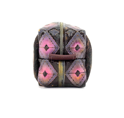 Dutton - Dark Brindle w/ Dream Girl Navajo-Dutton-Western-Cowhide-Bags-Handmade-Products-Gifts-Dancing Cactus Designs