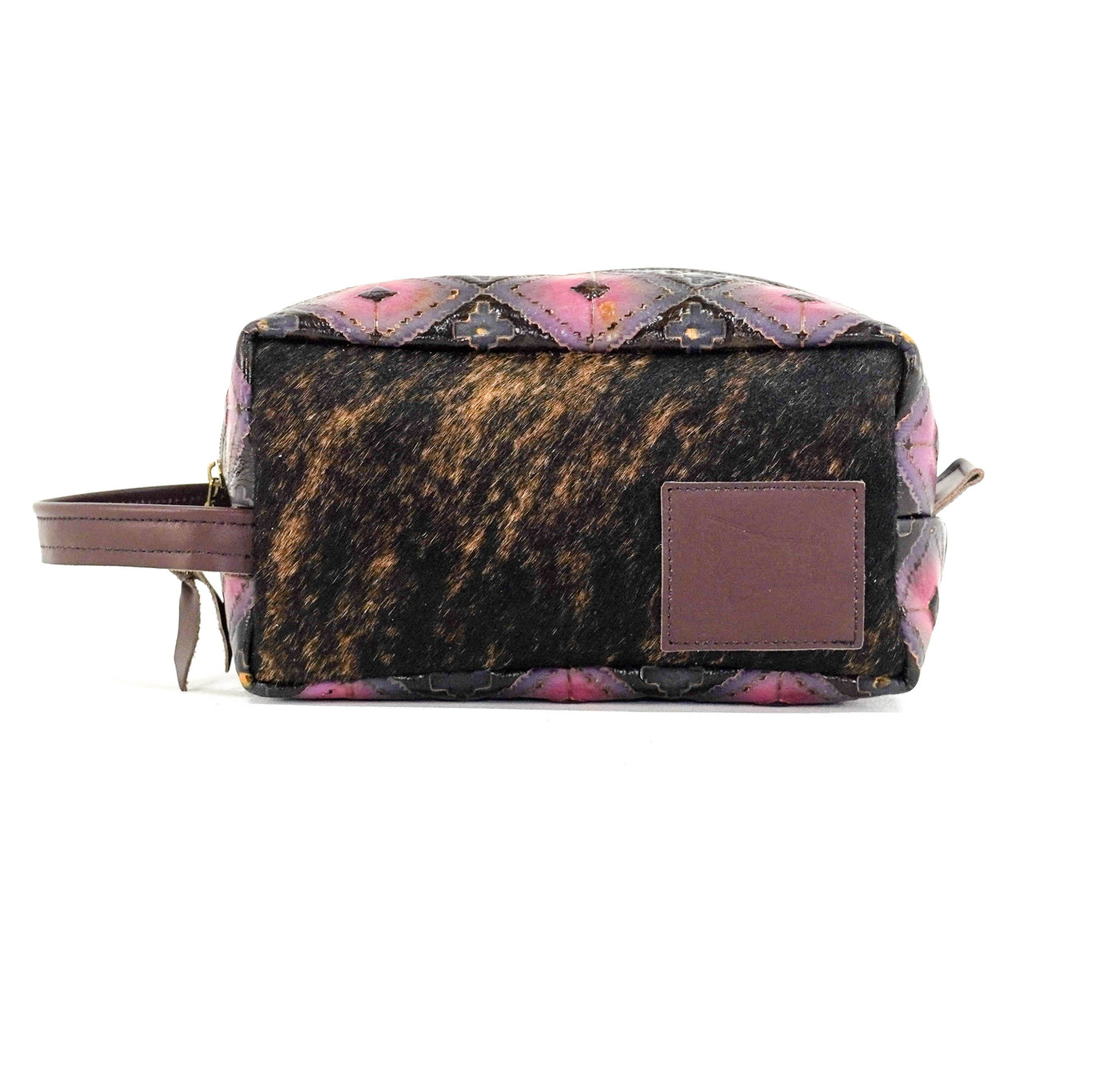 Dutton - Dark Brindle w/ Dream Girl Navajo-Dutton-Western-Cowhide-Bags-Handmade-Products-Gifts-Dancing Cactus Designs