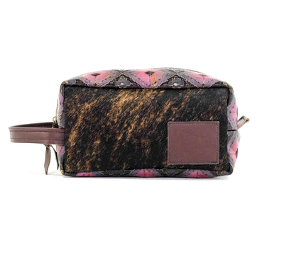 Dutton - Dark Brindle w/ Dream Girl Navajo-Dutton-Western-Cowhide-Bags-Handmade-Products-Gifts-Dancing Cactus Designs