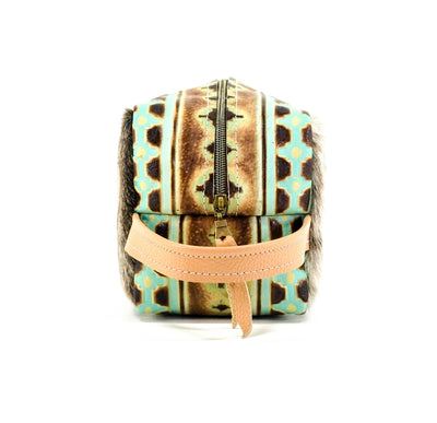Dutton - Light Brindle w/ Sage Navajo-Dutton-Western-Cowhide-Bags-Handmade-Products-Gifts-Dancing Cactus Designs