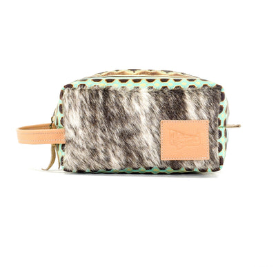 Dutton - Light Brindle w/ Sage Navajo-Dutton-Western-Cowhide-Bags-Handmade-Products-Gifts-Dancing Cactus Designs