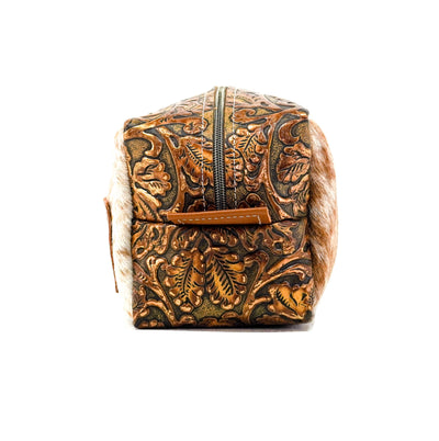 Dutton - Longhorn w/ Wyoming Tool-Dutton-Western-Cowhide-Bags-Handmade-Products-Gifts-Dancing Cactus Designs